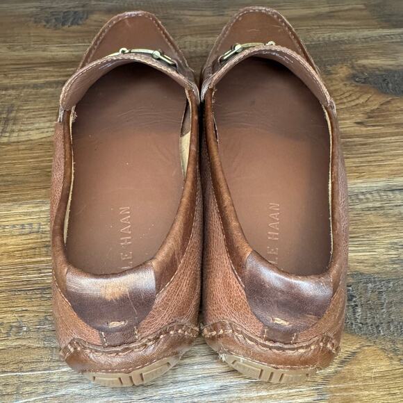 Cole Haan Somerset Link bit brown loafer Leather size 8.5 C25979 - Picture 8 of 9
